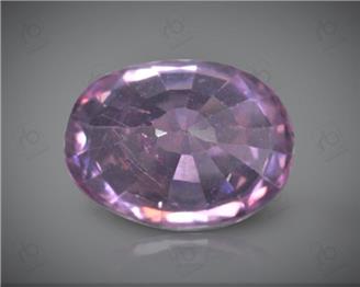 NATURAL UNHEATED UNTREATED PINK SAPPHIRE (MANAK) CERTIFIED 2.25 carats (DIN 83869 )